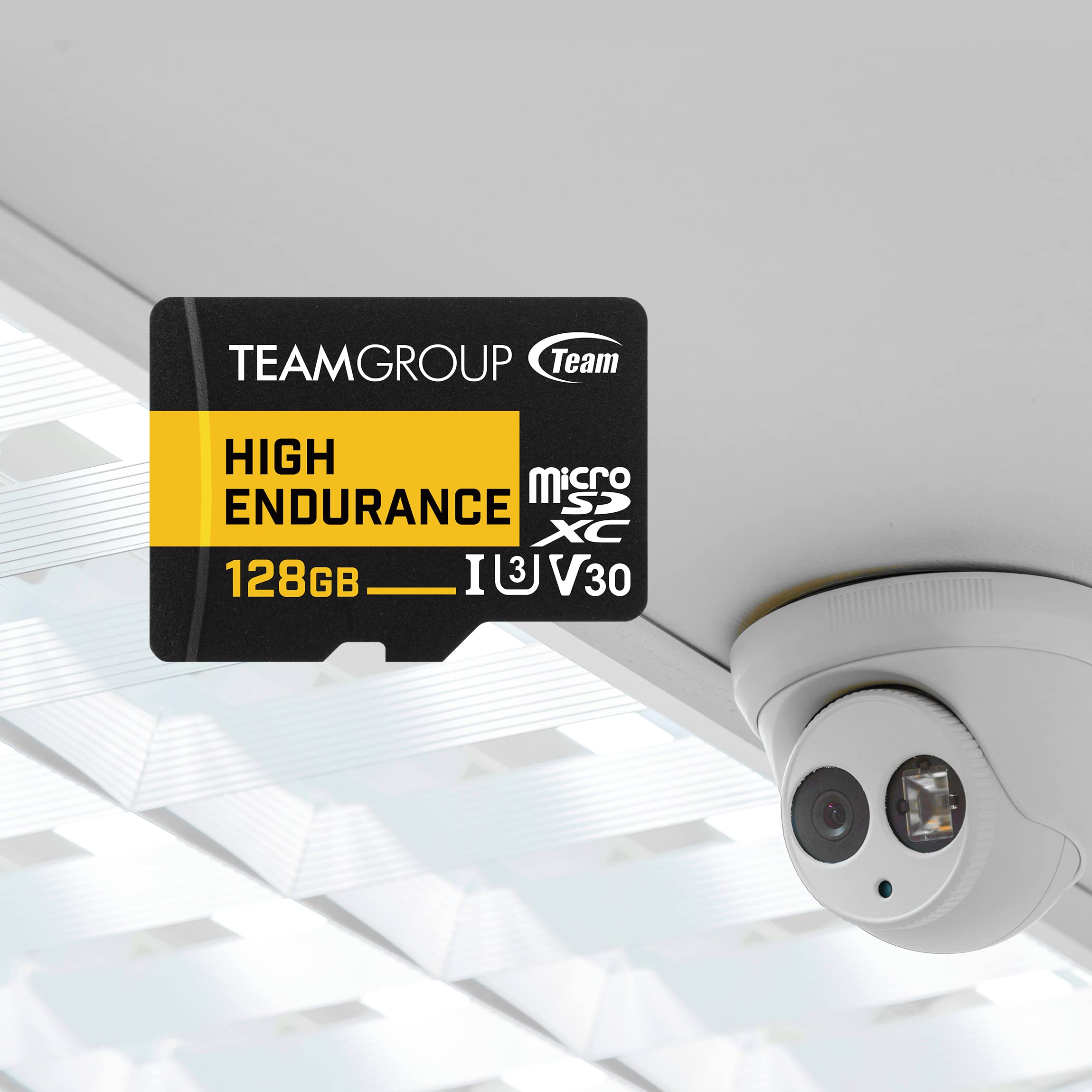 TEAMGROUP HIGH Endurance 256GB Micro SDXC UHS-I U3 V30 4K 100MB/s (Designed for Monitoring) Stable Durable Long Lasting Flash Memory Card, Support 4K & Full HD Video Recording TTUSDX256GIV3002 - Image 4