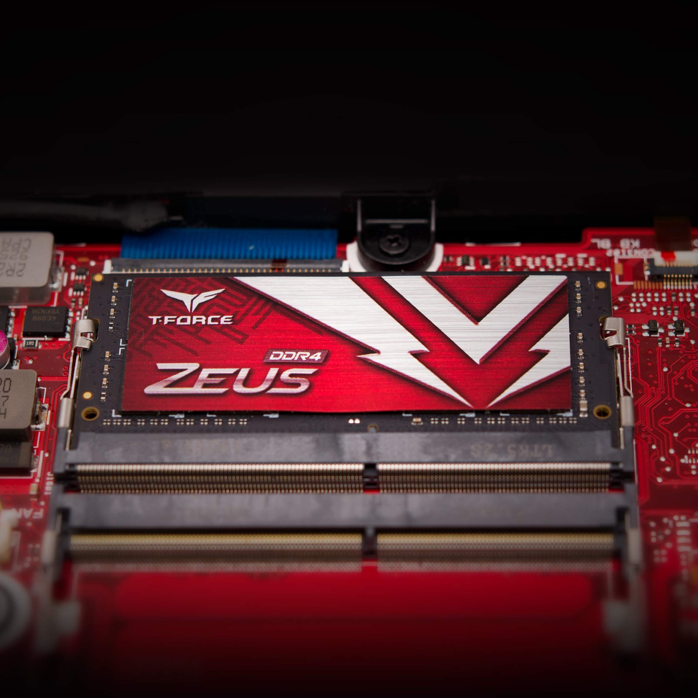 TEAMGROUP T-Force Zeus DDR4 SODIMM 32GB (1x32GB) 3200MHz (PC4-25600) 260 Pin CL22 Laptop Memory Module Ram TTZD432G3200HC22-S01 - Image 3