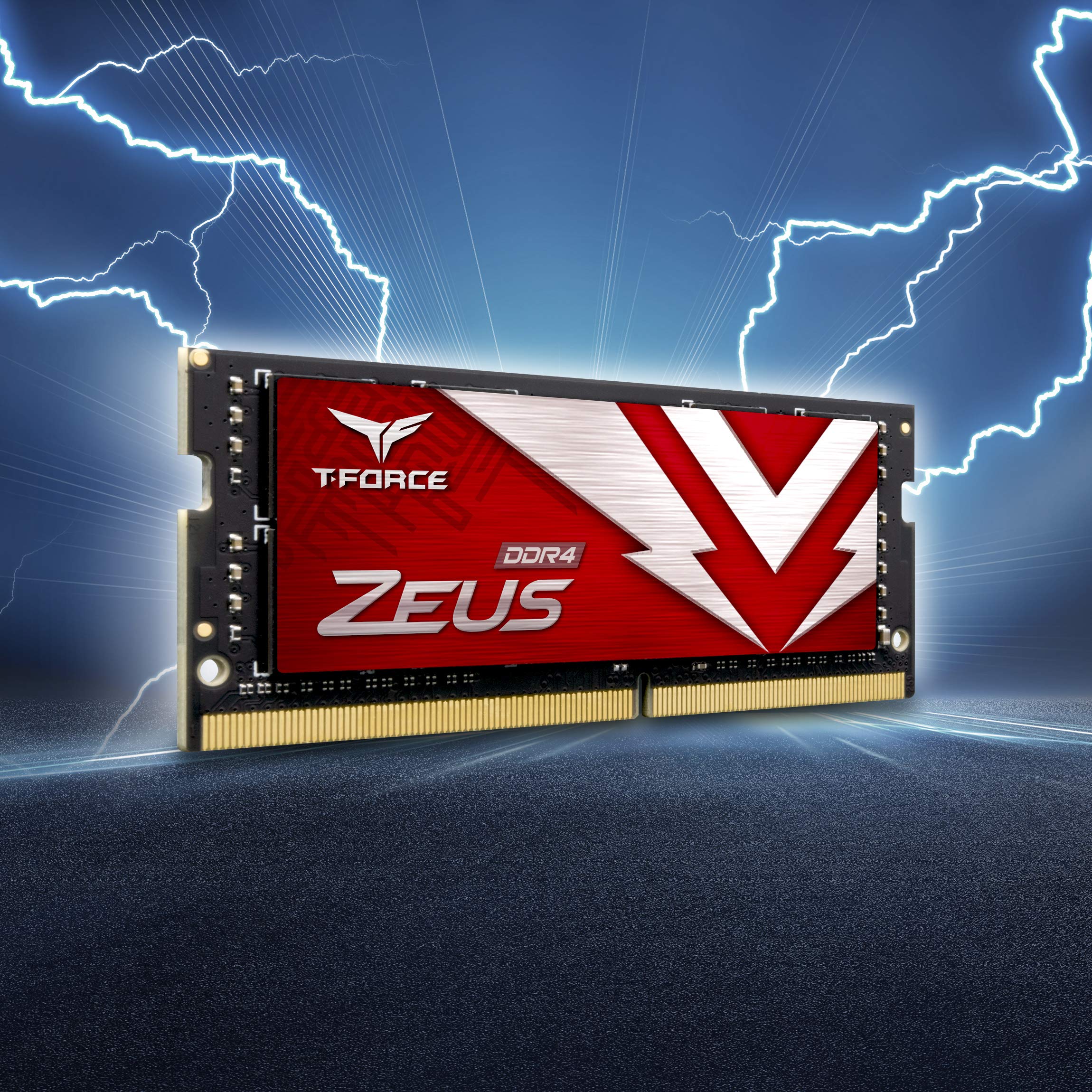 TEAMGROUP T-Force Zeus DDR4 SODIMM 32GB (1x32GB) 3200MHz (PC4-25600) 260 Pin CL22 Laptop Memory Module Ram TTZD432G3200HC22-S01 - Image 5